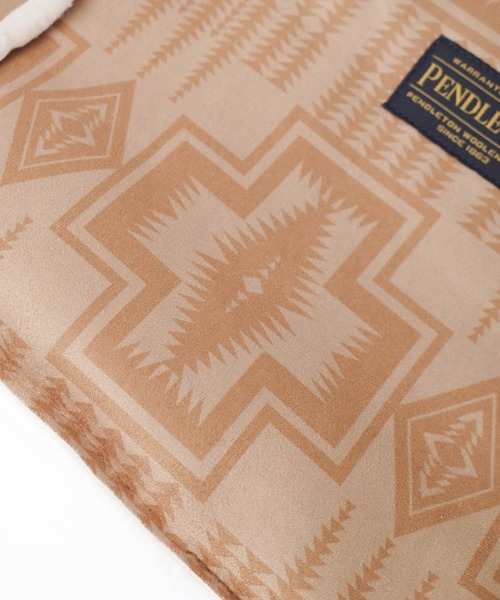 PENDLETON(ペンドルトン)の「【PE2】【PENDLETON/ペンドルトン】VEGAN MOUTON TOTE ビーガン ムートン トート(トートバッグ・レディース・ブラウン・FREE)」の5枚目の写真