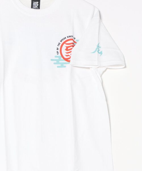 ARCHIVER（アーカイバ）の「【RS】【KINJAZ】Graphic T（Tシャツ/カットソー・メンズ・ホワイト/ネイビー・MEDIUM/LARGE）」の4枚目の写真