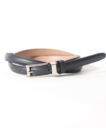 STYLE＝（スタイルイコール）の「【STYLE=】ビジネススタイルも簡単あか抜け レディース ベルト 15mm幅 世界三大 イタリアンレザー（ベルト）」