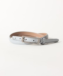 STYLE＝（スタイルイコール）の「【STYLE=】ビジネススタイルも簡単あか抜け レディース ベルト 15mm幅 世界三大 イタリアンレザー（ベルト）」