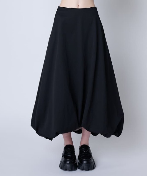 Seivson(セイヴソン)の「【Seivson X るー:雲の夢 】Cloud Puffy Long Skirt(スカート・レディース・ブラック/カーキ・SMALL/MEDIUM)」の11枚目の写真