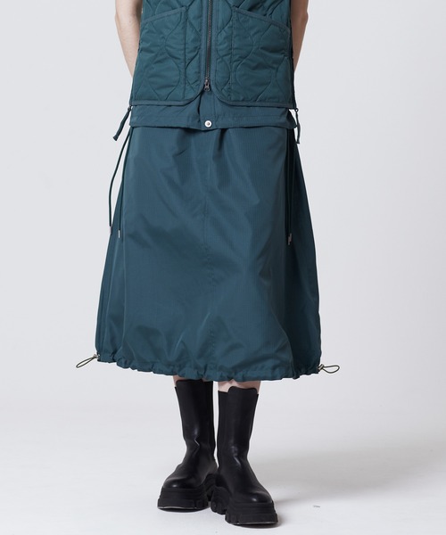 TAION(タイオン）ノンダウン ミリタリー リバーシブル スカート TAION(タイオン)】〈ウィメンズ〉ノンダウン ミリタリー