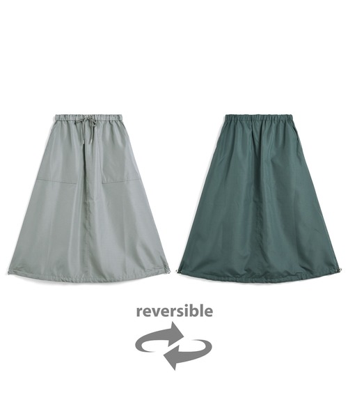 TAION(タイオン)】〈ウィメンズ〉ノンダウン ミリタリー リバーシブル