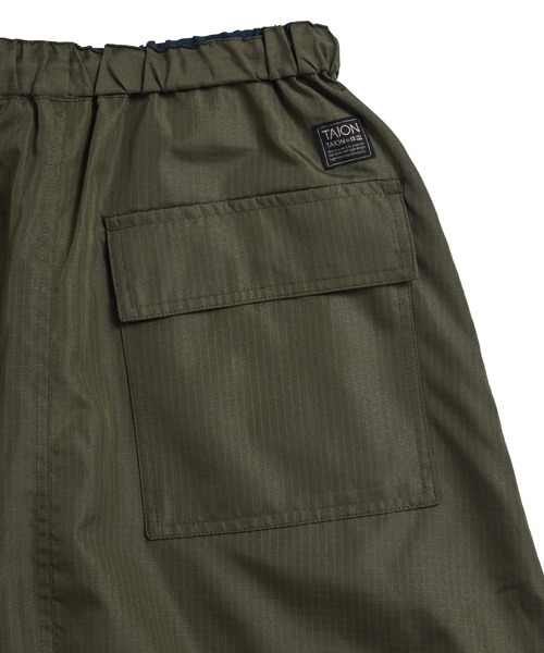 TAION(タイオン)】〈ウィメンズ〉ノンダウン ミリタリー リバーシブル