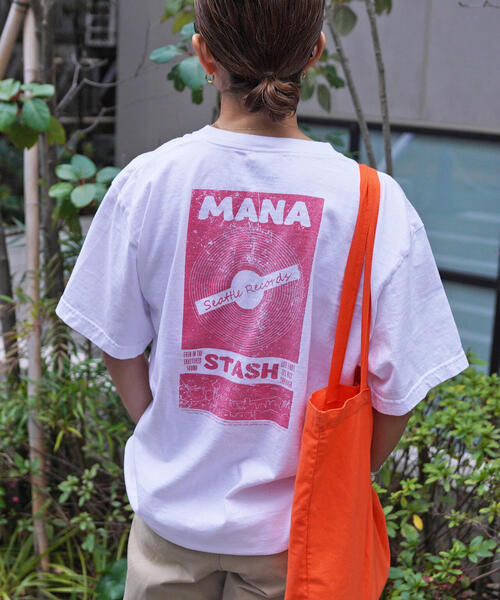 GOOD ROCK SPEED(グッドロックスピード)の「GOOD ROCK SPEED×MANASTASH(グッドロックスピード×マナスタッシュ) 別注 レコードコラボTシャツ《メンズ・ウィメンズ・ユニセックス》(Tシャツ/カットソー・レディース・ホワイト/ブラック・M/L/XL)」の8枚目の写真