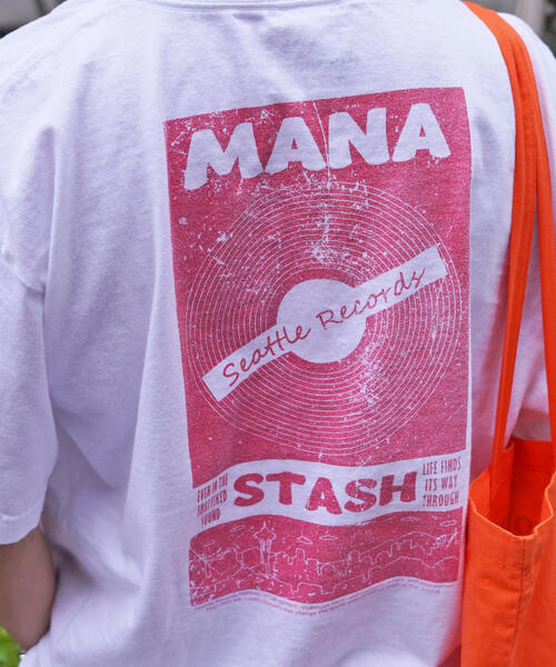 GOOD ROCK SPEED(グッドロックスピード)の「GOOD ROCK SPEED×MANASTASH(グッドロックスピード×マナスタッシュ) 別注 レコードコラボTシャツ《メンズ・ウィメンズ・ユニセックス》(Tシャツ/カットソー・レディース・ホワイト/ブラック・M/L/XL)」の13枚目の写真