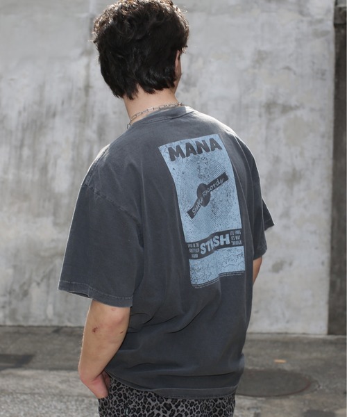 GOOD ROCK SPEED(グッドロックスピード)の「GOOD ROCK SPEED×MANASTASH(グッドロックスピード×マナスタッシュ) 別注 レコードコラボTシャツ《メンズ・ウィメンズ・ユニセックス》(Tシャツ/カットソー・レディース・ホワイト/ブラック・M/L/XL)」の1枚目の写真