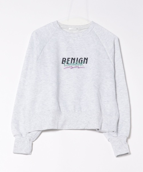 UP START（アップスタート）の「【sevens】SW フロント刺繍スウェット（スウェット・レディース・サックスブルー/イエロー/グリーン/ブラック/グレー・FREE）」の4枚目の写真