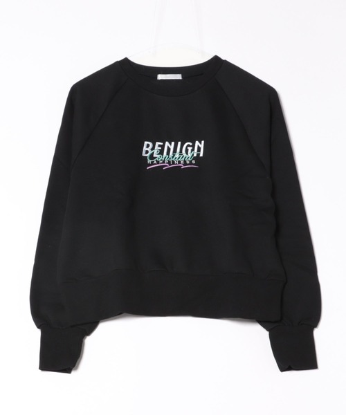 UP START（アップスタート）の「【sevens】SW フロント刺繍スウェット（スウェット・レディース・サックスブルー/イエロー/グリーン/ブラック/グレー・FREE）」の3枚目の写真