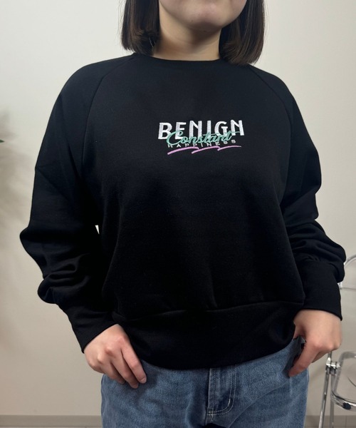 UP START（アップスタート）の「【sevens】SW フロント刺繍スウェット（スウェット・レディース・サックスブルー/イエロー/グリーン/ブラック/グレー・FREE）」の7枚目の写真