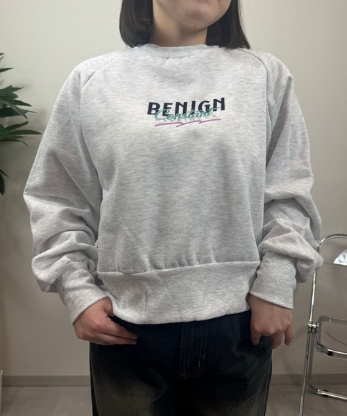 UP START（アップスタート）の「【sevens】SW フロント刺繍スウェット（スウェット・レディース・サックスブルー/イエロー/グリーン/ブラック/グレー・FREE）」の13枚目の写真
