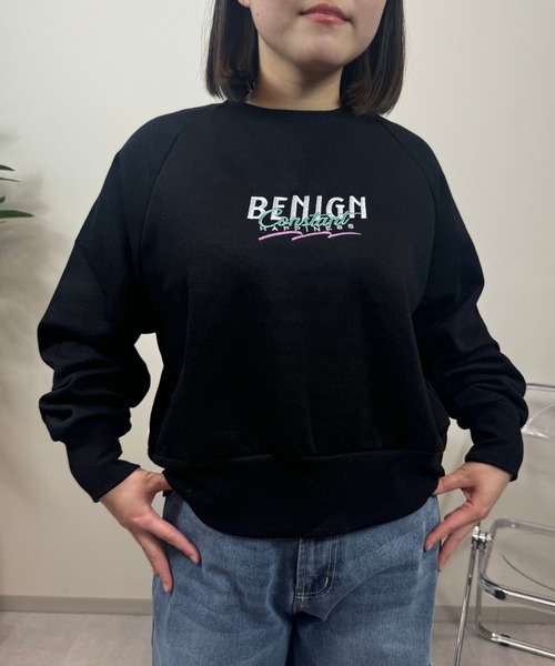 UP START（アップスタート）の「【sevens】SW フロント刺繍スウェット（スウェット・レディース・サックスブルー/イエロー/グリーン/ブラック/グレー・FREE）」の8枚目の写真