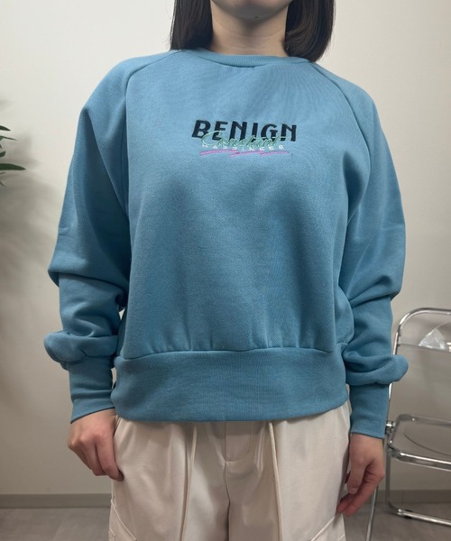 UP START（アップスタート）の「【sevens】SW フロント刺繍スウェット（スウェット・レディース・サックスブルー/イエロー/グリーン/ブラック/グレー・FREE）」の19枚目の写真