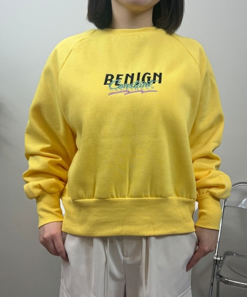 UP START（アップスタート）の「【sevens】SW フロント刺繍スウェット（スウェット・レディース・サックスブルー/イエロー/グリーン/ブラック/グレー・FREE）」の20枚目の写真