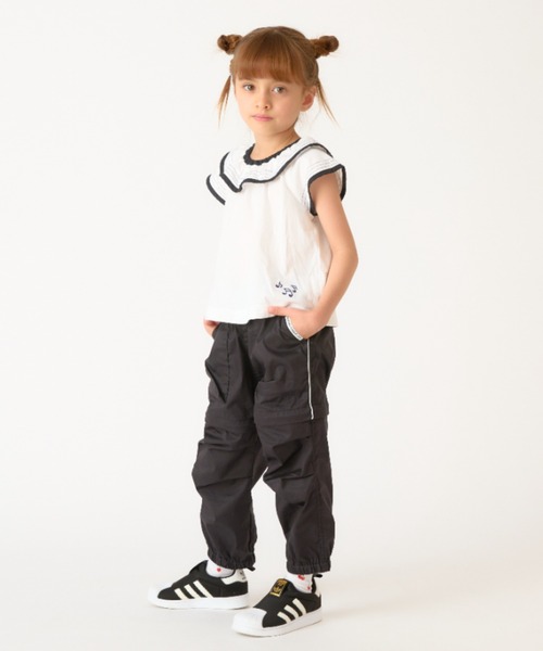 HAKKA KIDS（ハッカキッズ）の「パラシュートパンツ（その他パンツ・キッズ・ブラック/ピンク/グリーン・130cm/120cm）」の8枚目の写真