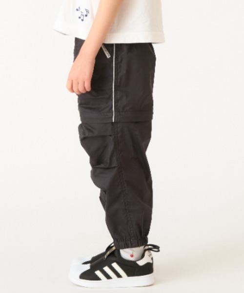HAKKA KIDS（ハッカキッズ）の「パラシュートパンツ（その他パンツ・キッズ・ブラック/ピンク/グリーン・130cm/120cm）」の6枚目の写真