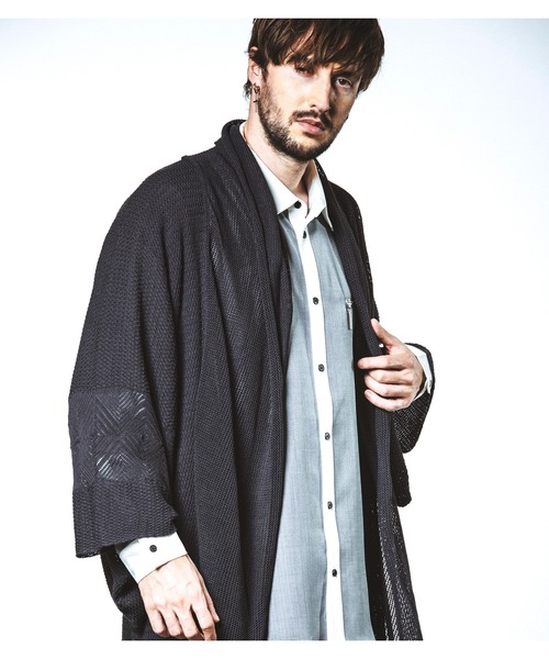 NO ID.(ノーアイディ)の「【NO ID.】Cleric Big Zip Shirt / クレリック ビッグ ジップ シャツ(シャツ/ブラウス・メンズ・ブラック/グレー/ホワイト・ONE SIZE)」の16枚目の写真