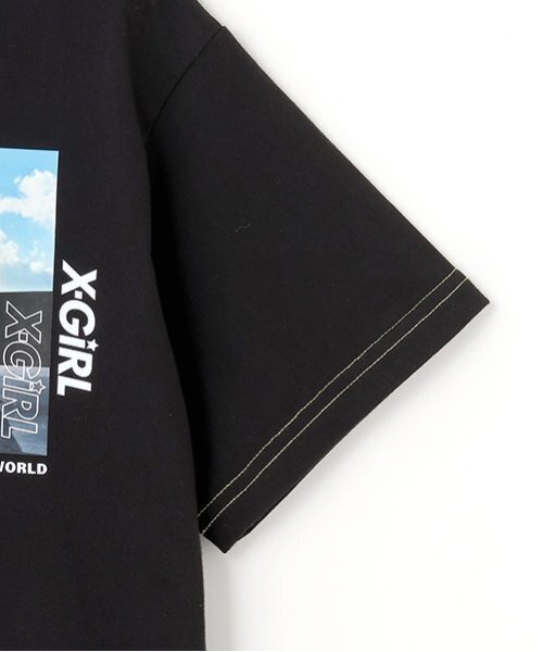 セール】スケボーガールフォトプリント半袖Tシャツ（Tシャツ