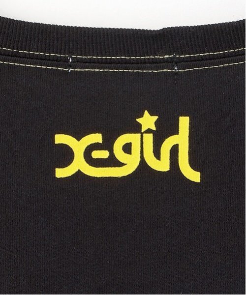 X-girl Stages(エックスガールステージス)の「スケボーガールフォトプリント半袖Tシャツ(Tシャツ/カットソー・キッズ・オフホワイト/ブラック・120cm/110cm/130cm/100cm/90cm/80cm/140cm)」の8枚目の写真