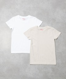 【Hanes / ヘインズ】クルーネックTシャツ/ジャパンフィット/コットン100【2枚組】【WEB限定】