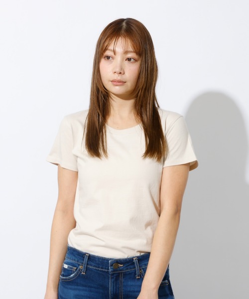HANES(ヘインズ)の「【Hanes / ヘインズ】クルーネックTシャツ/ジャパンフィット/コットン100【2枚組】【WEB限定】(Tシャツ/カットソー・レディース・その他2/その他1/その他3・M)」の22枚目の写真