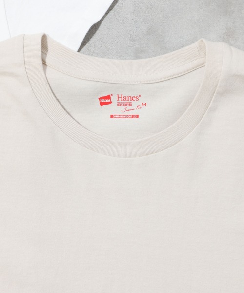 HANES(ヘインズ)の「【Hanes / ヘインズ】クルーネックTシャツ/ジャパンフィット/コットン100【2枚組】【WEB限定】(Tシャツ/カットソー・レディース・その他2/その他1/その他3・M)」の18枚目の写真