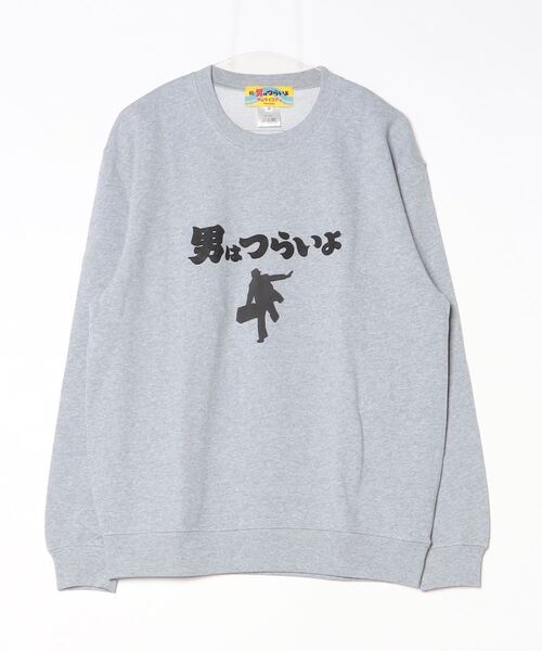 SAMURAI CORE(サムライコア)の「『SAMURAI CORE x 男はつらいよ』寅SWEAT(Tシャツ/カットソー・メンズ・グレー・LARGE)」の1枚目の写真