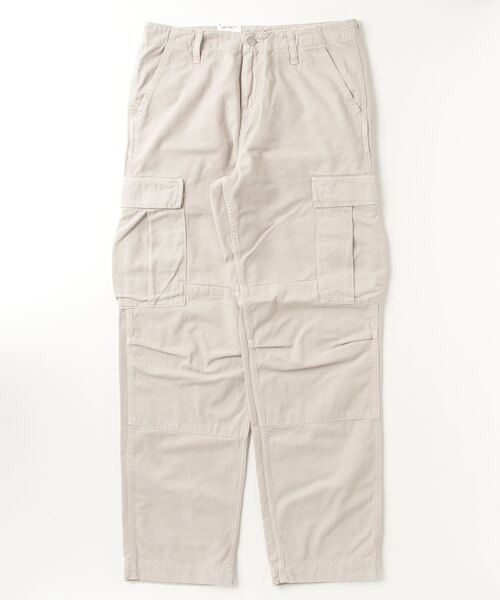 Carhartt WIP（カーハートダブリューアイピー）の「REGULAR CARGO PANT（カーゴパンツ・メンズ・ブラック/カーキ/キナリ・32inch/34inch/30inch）」の2枚目の写真