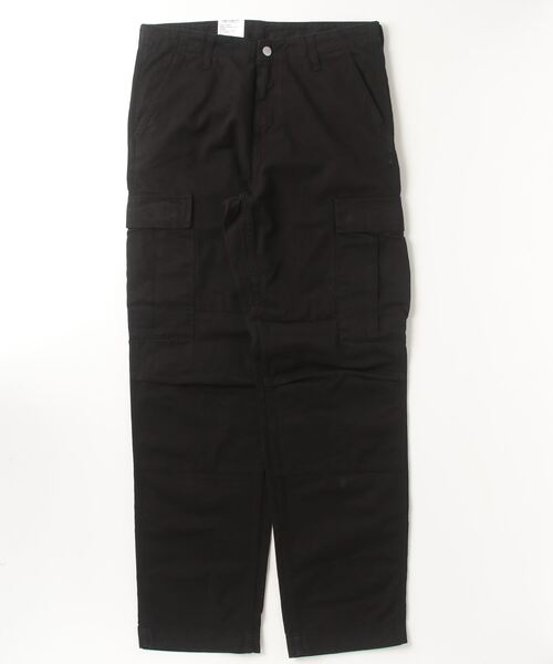 Carhartt WIP（カーハートダブリューアイピー）の「REGULAR CARGO PANT（カーゴパンツ・メンズ・ブラック/カーキ/キナリ・32inch/34inch/30inch）」の3枚目の写真