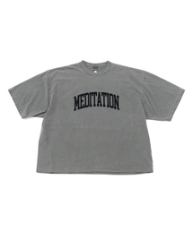 is-ness | ISNESS MUSIC / イズネス ミュージック MEDITATION FLOCKY PRINT T-S(Tシャツ/カットソー)