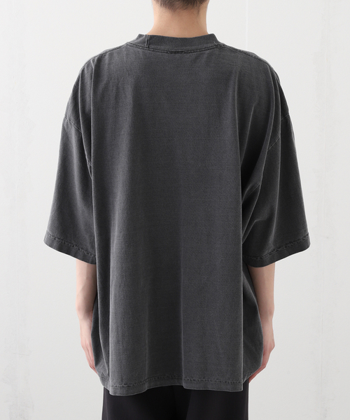 is-ness（イズネス）の「ISNESS MUSIC / イズネス ミュージック MEDITATION FLOCKY PRINT T-S（Tシャツ/カットソー・メンズ・チャコールグレー/ブラウン/ホワイト・LARGE/MEDIUM）」の11枚目の写真