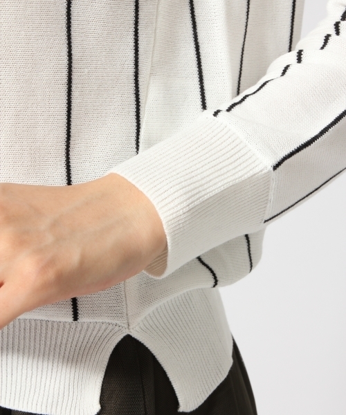 GLOBAL WORK(グローバルワーク)の「ニット*チュールスカートワンピース/570254(ワンピース・レディース・グレー/カーキ/ブラウン/ホワイト・MEDIUM/LARGE)」の18枚目の写真