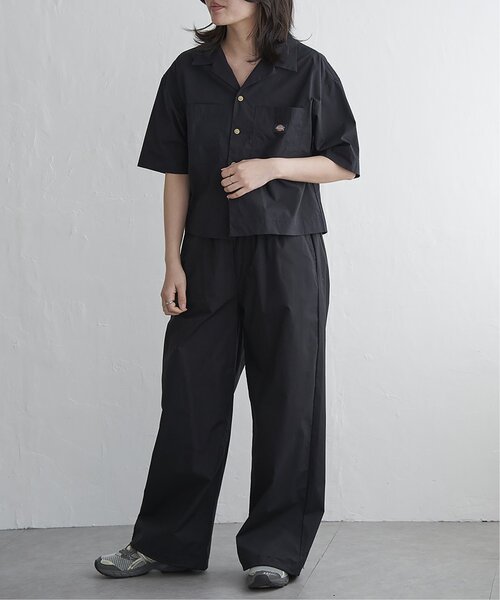 VENCEEXCHANGE(ヴァンスエクスチェンジ)の「Dickies ディッキーズ クロップドシャツ(シャツ/ブラウス・レディース・アイボリー/ブラック/サックスブルー/オレンジ/ライトグリーン・M)」の15枚目の写真