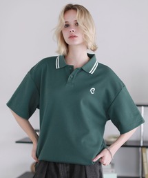 ROCHEM（ローシェン）の「ワンポイントロゴ刺繍ドローコード付鹿の子ポンチポロシャツ（ポロシャツ・メンズ）」
