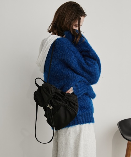 Auntie Rosa Holiday（アンティローザホリデー）の「ミニストリングドロストバックパック（バックパック/リュック・レディース・レッド/カーキ/ブラック・FREE）」の9枚目の写真