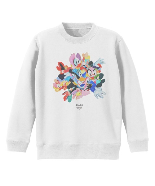 bedsidedrama（ベットサイドドラマ）の「【KAA】CHAO:S HEAD SWEAT（スウェット・キッズ・グレー/ブラック/ホワイト・S/M）」の6枚目の写真