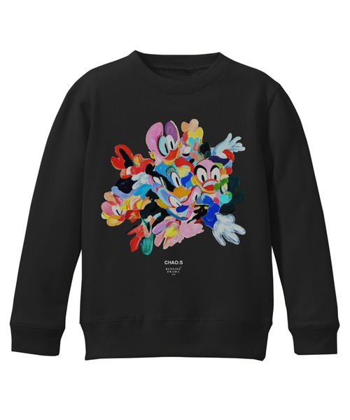 bedsidedrama（ベットサイドドラマ）の「【KAA】CHAO:S HEAD SWEAT（スウェット・キッズ・グレー/ブラック/ホワイト・S/M）」の8枚目の写真