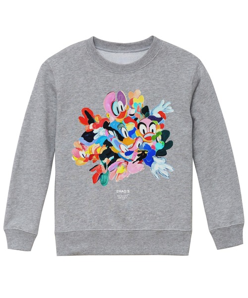 bedsidedrama（ベットサイドドラマ）の「【KAA】CHAO:S HEAD SWEAT（スウェット・キッズ・グレー/ブラック/ホワイト・S/M）」の10枚目の写真