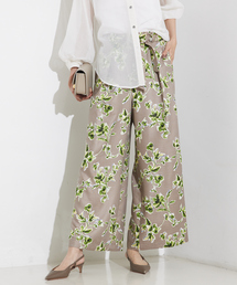 qualite | ブッチャーフラワーワイドパンツ(その他パンツ)