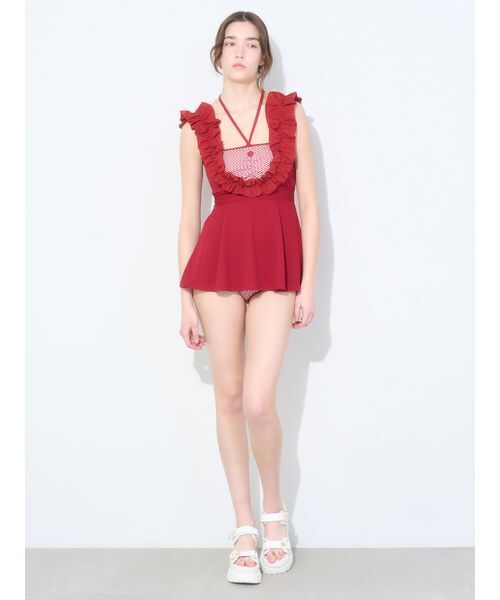 LILY BROWN（リリーブラウン）の「【LILY BROWN×MARY QUANT】3ピーススイムウエア（その他ヘアアクセサリー・レディース・レッド/ライトブルー/ブラック・FREE）」の22枚目の写真