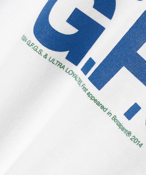 tシャツ ULTRA LOYALITIES by Bonzaipaint × G.F.G.S / ＆ G.F.G.S Tee shirt レディース ULTRA LOYALITIES by Bonzaipaint × G.F.G.S / HANG ON TO