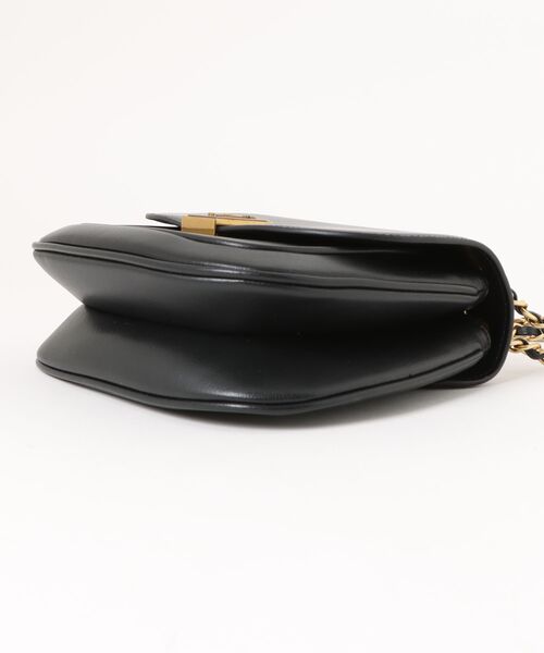 NiiNa(ニーナ)の「【 NiiNa / ニーナ 】高品質牛革 チェーンショルダー ダブルポケット サドルバッグ(ショルダーバッグ・レディース・ホワイト/ブラック/イエロー/グリーン・FREE)」の20枚目の写真