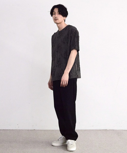 RATTLE TRAP（ラトルトラップ）の「オーバーダメージTシャツ（Tシャツ/カットソー・メンズ・ホワイト/ブラック・M/L）」の4枚目の写真