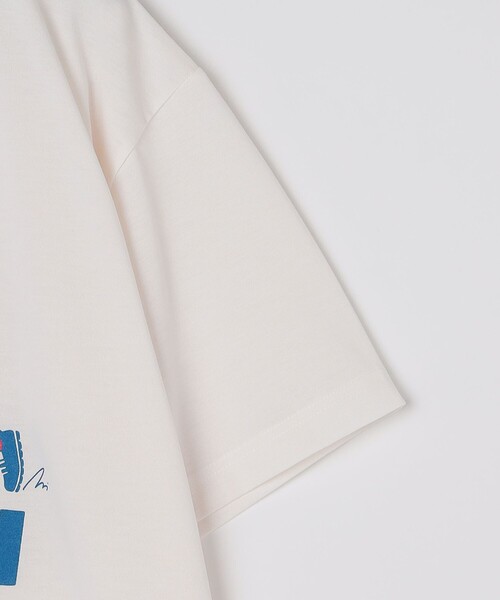 SHIPS Colors(シップス カラーズ)の「SHIPS Colors:BRING (TM) コラボ プリント Tシャツ(Tシャツ/カットソー・メンズ・オフホワイト/ピンク/ネイビー・MEDIUM/LARGE/X-LARGE)」の7枚目の写真