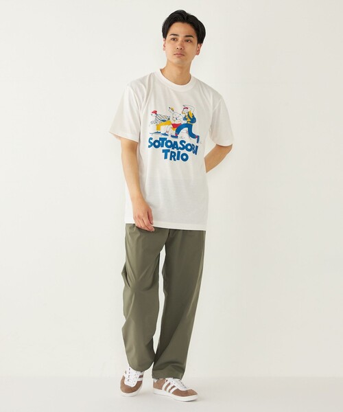 SHIPS Colors(シップス カラーズ)の「SHIPS Colors:BRING (TM) コラボ プリント Tシャツ(Tシャツ/カットソー・メンズ・オフホワイト/ピンク/ネイビー・MEDIUM/LARGE/X-LARGE)」の21枚目の写真
