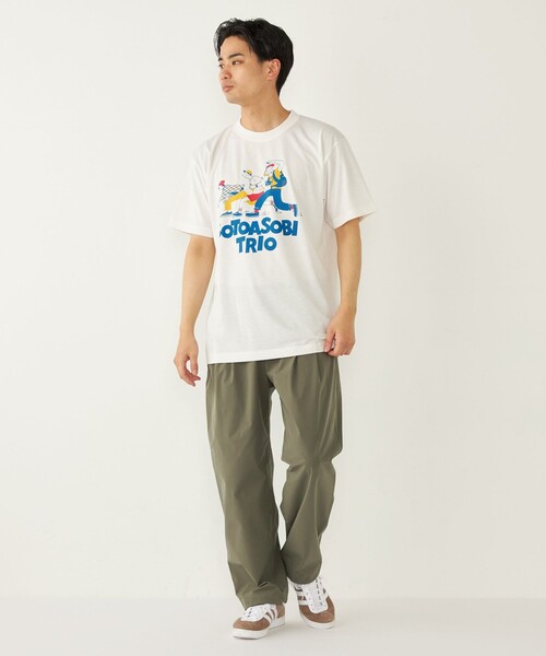 SHIPS Colors(シップス カラーズ)の「SHIPS Colors:BRING (TM) コラボ プリント Tシャツ(Tシャツ/カットソー・メンズ・オフホワイト/ピンク/ネイビー・MEDIUM/LARGE/X-LARGE)」の20枚目の写真