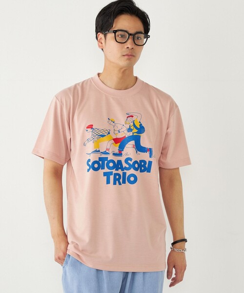 SHIPS Colors(シップス カラーズ)の「SHIPS Colors:BRING (TM) コラボ プリント Tシャツ(Tシャツ/カットソー・メンズ・オフホワイト/ピンク/ネイビー・MEDIUM/LARGE/X-LARGE)」の19枚目の写真