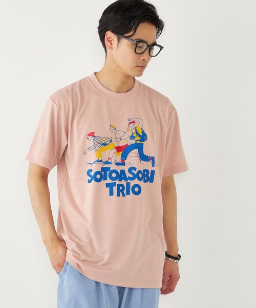 SHIPS Colors(シップス カラーズ)の「SHIPS Colors:BRING (TM) コラボ プリント Tシャツ(Tシャツ/カットソー・メンズ・オフホワイト/ピンク/ネイビー・MEDIUM/LARGE/X-LARGE)」の18枚目の写真
