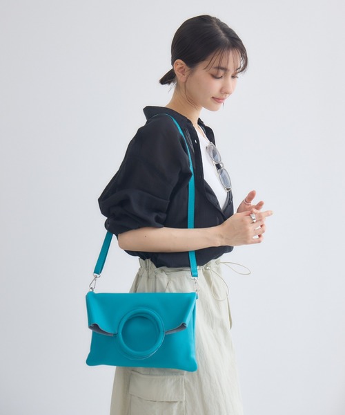 KATHARINE ROSS（キャサリンロス）の「【PILLINI/ピリーニ】マシンウォッシャブル らくケアコットンシャツ（シャツ/ブラウス・レディース・グリーン/オフホワイト/ブラック・MEDIUM）」の7枚目の写真