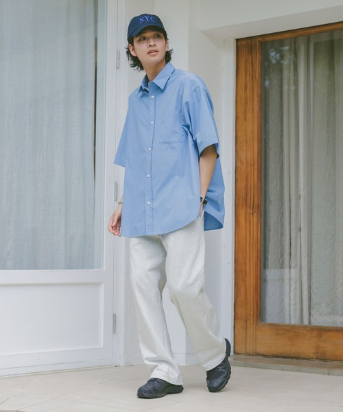 RAGEBLUE（レイジブルー）の「天竺/イージースウェットワイドパンツ（スウェットパンツ・メンズ・ライトグレー/ネイビー/ダークグレー・FREE）」の18枚目の写真